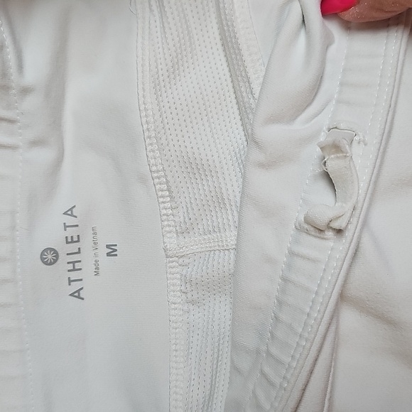 Athleta Golf Skirt W/ Attached Shorts Sz MED white - Picture 5 of 10